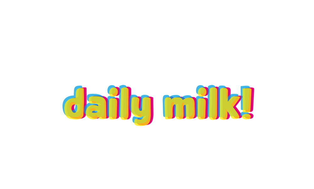 daily milk! - style - flowers